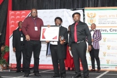 Prof_Nogoako_Marutha_Editor_JSASA_awarding_Mr_Languza