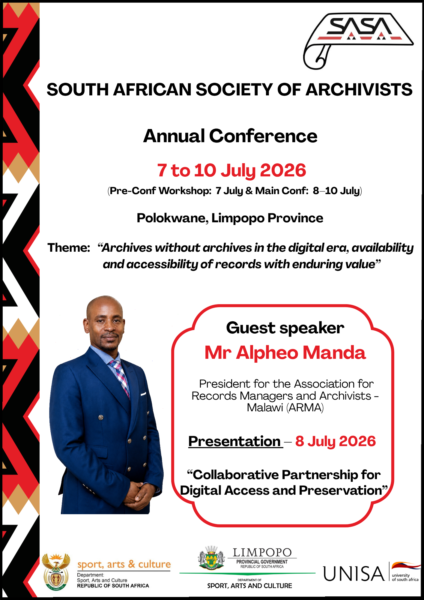 Mr Alpheo Manda